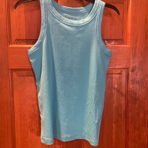 LOFT Aqua Sleeveless Top